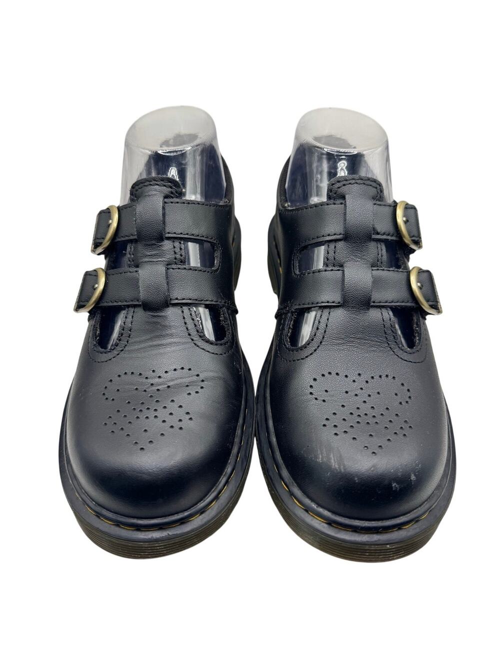Dr. Martens 8065 Mary Jane Buckle Leather Shoes Size US 5
